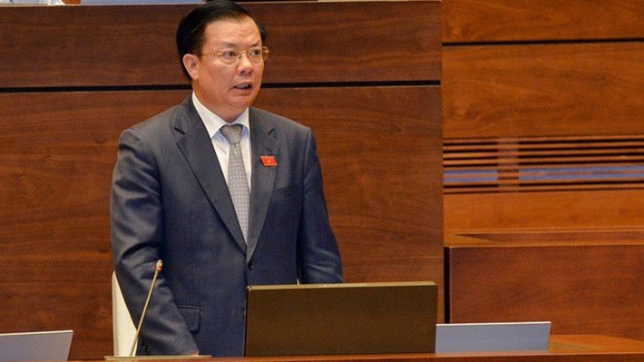 Bộ trưởng Bộ Tài chính Đinh Tiến Dũng.