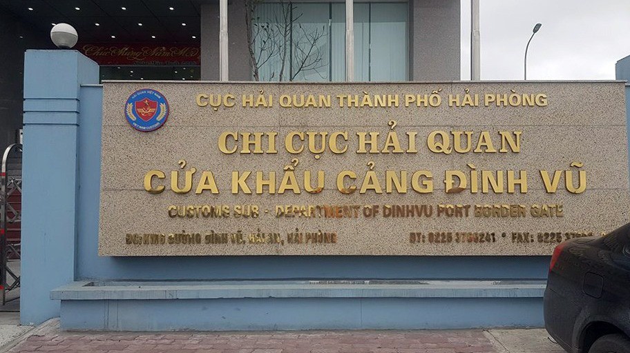 Chi cục Hải quan cửa khẩu Cảng Đình Vũ.