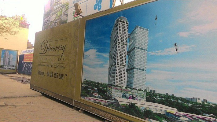 Hà Nội ngừng cấp điện, nước cho dự án Discovery Complex.