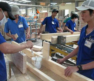 Hiện nhiều doanh nghiệp sản xuất đồ gỗ xuất khẩu đã có đơn hàng đến hết quý 3, thậm chí là quý 4 của năm nay.