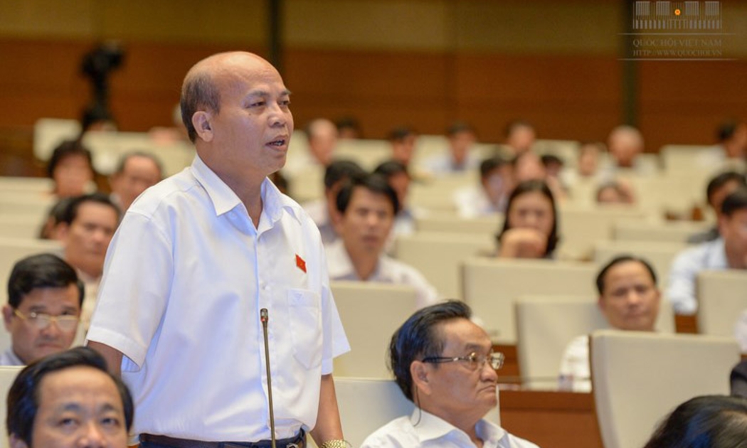 Đại biểu Đỗ Văn Đương cho rằng không nên đổ hết lỗi về hạn chế yếu kém của đất nước cho Chính phủ.