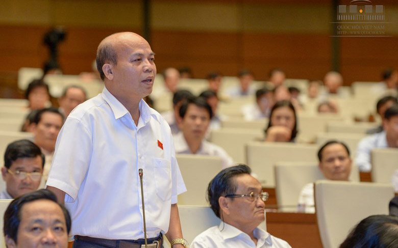 Đại biểu Đỗ Văn Đương cho rằng không nên đổ hết lỗi về hạn chế yếu kém của đất nước cho Chính phủ.