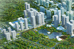 Phối cảnh dự án khu Đoàn ngoại giao.