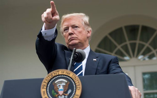 Tổng thống Mỹ Donald Trump - Ảnh: CNBC.<br>