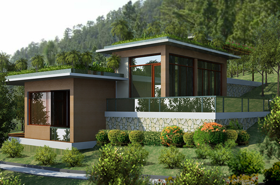 Phối cảnh biệt thự mẫu Đồng Chanh Villas.
