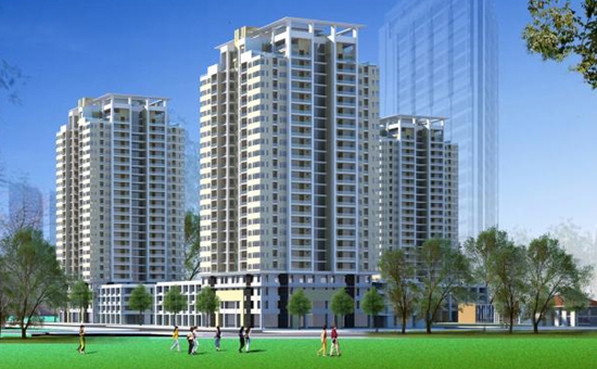 Phối cảnh dự án.