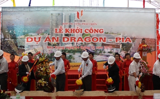Lễ khởi công dự án.