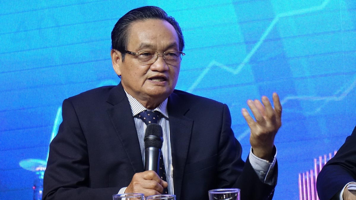 TS Trần Du Lịch, một trong những diễn giả quen thuộc của hội thảo - Ảnh: Việt Tuấn.