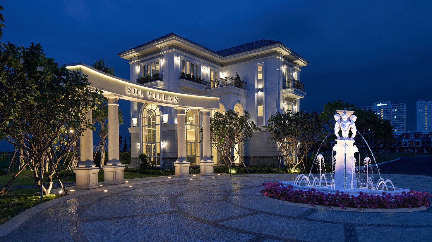 Các ngôi biệt thự của khu compound cao cấp Sol Villas có nhiều cửa sổ, thông gió tự nhiên, tạo ra sự cân bằng với nhiệt độ ngoài trời.