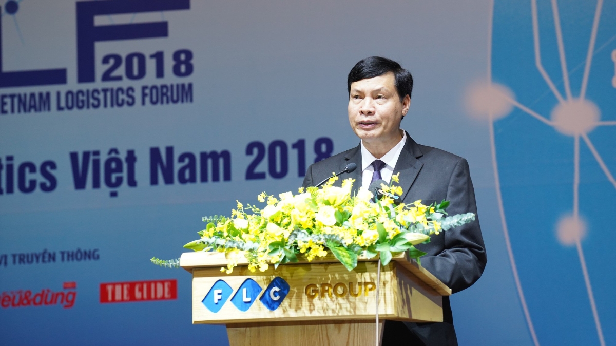 Chủ tịch UBND tỉnh Quảng Ninh Nguyễn Đức Long phát biểu tại diễn đàn - Ảnh:  Việt Tuấn.