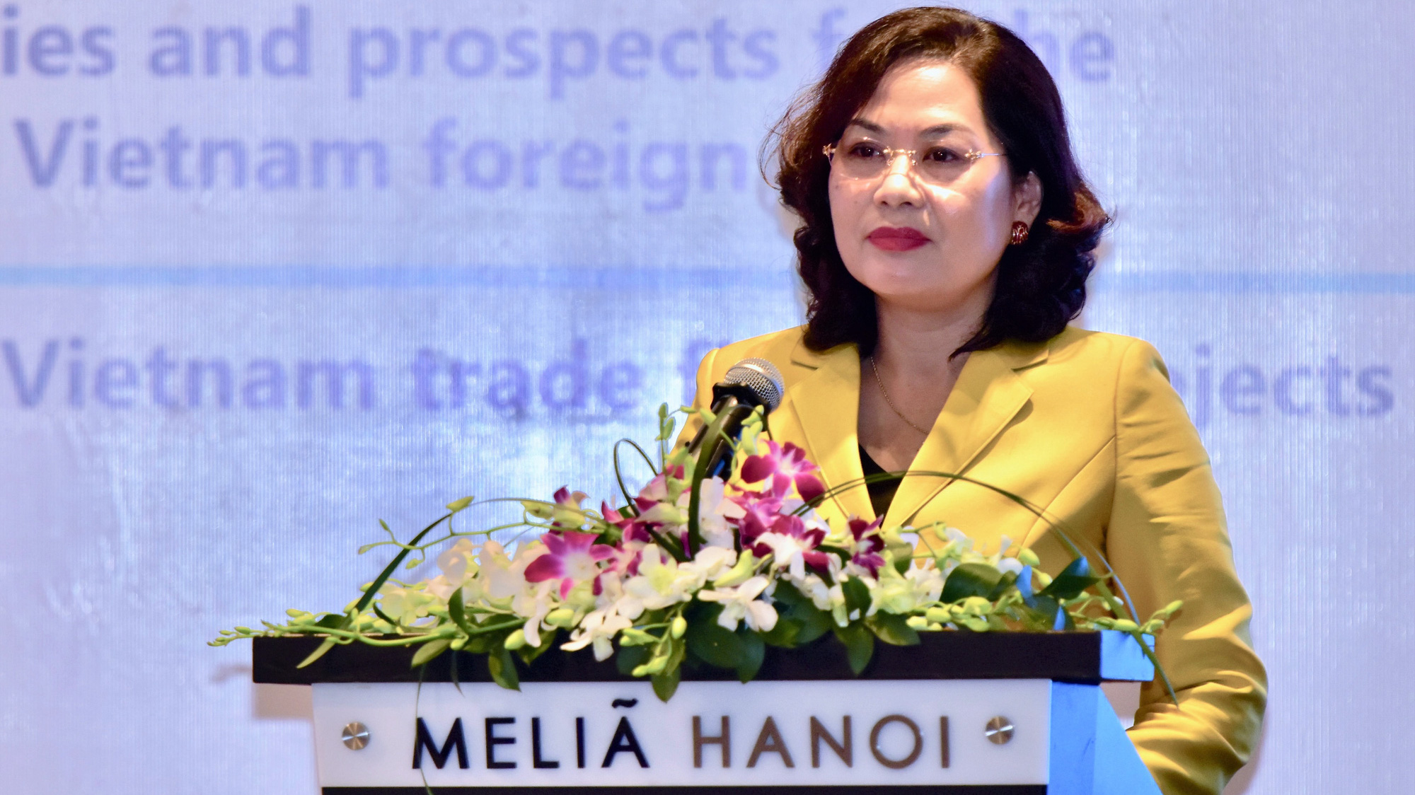 Phó Thống đốc Nguyễn Thị Hồng tại diễn đàn