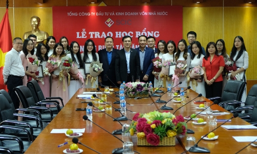 SCIC trao Học bổng nâng bước tài năng trẻ năm 2020