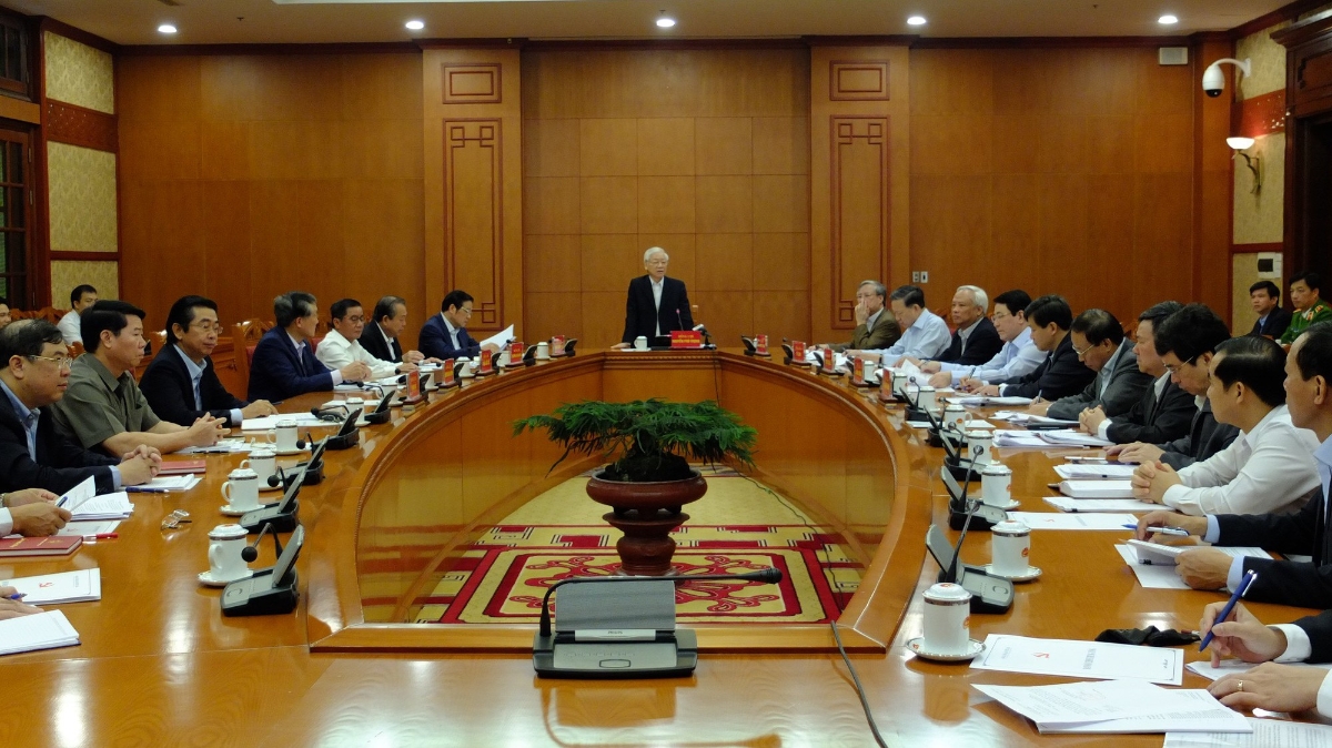 Ngày 10/11, Thường trực Ban Chỉ đạo Trung ương về phòng, chống tham nhũng đã họp dưới sự chủ trì của Tổng bí thư, Chủ tịch nước, Trưởng ban Chỉ đạo Nguyễn Phú Trọng.