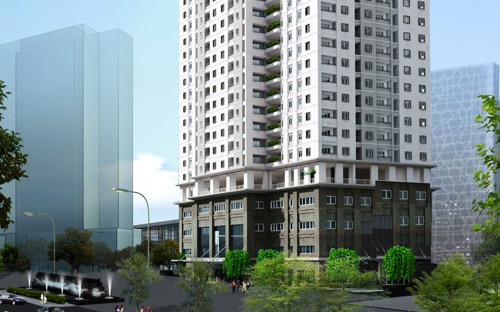Phối cảnh dự án Tabudec Plaza.<br>