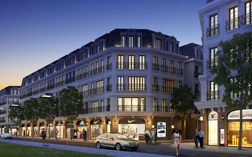 Phối cảnh dự án Five Star Mỹ Đình.<br>