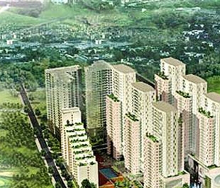 Phối cảnh tổng thể dự án căn hộ Belleza, tại Phú Mỹ, Tp. HCM