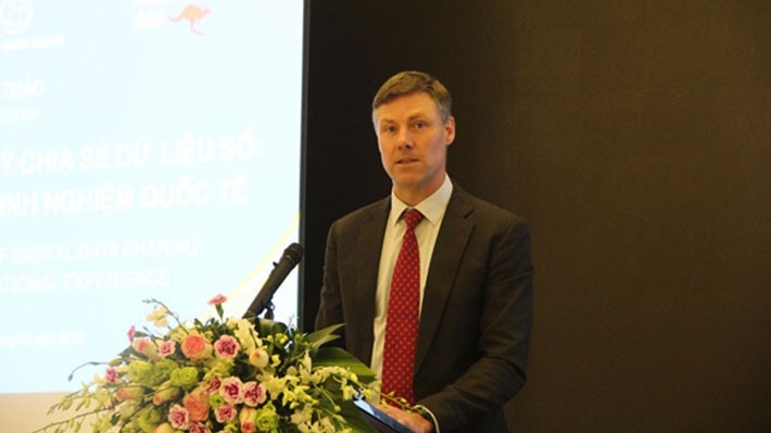 Ông Achim Fock, Giám đốc điều phối danh mục và Hoạt động dự án của Ngân hàng Thế giới tại Việt Nam.