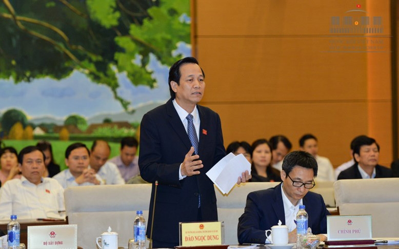 <span style="font-family: 'Times New Roman'; font-size: 15px;">Bộ trưởng Bộ Lao động - Thương binh và xã hội &nbsp;Đào Ngọc Dung lần đầu trực tiếp trả lời chất vấn của đại biểu.</span>