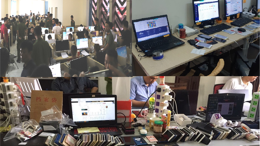 Những tang, vật chứng được Bộ Công an thu giữ tại hiện trường