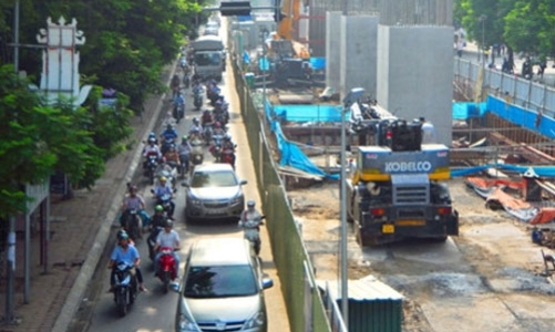 Dự án đường sắt Nhổn - Ga Hà Nội được rót thêm vốn