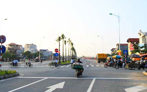 Đường Lê Trọng Tấn, Hà Đông có chiều dài 6,8km với tổng đầu tư hơn 460 tỷ đồng.<br>