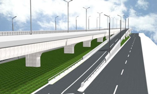 6.000 tỷ xây đường trên cao đoạn Mai Dịch – Nam Thăng Long