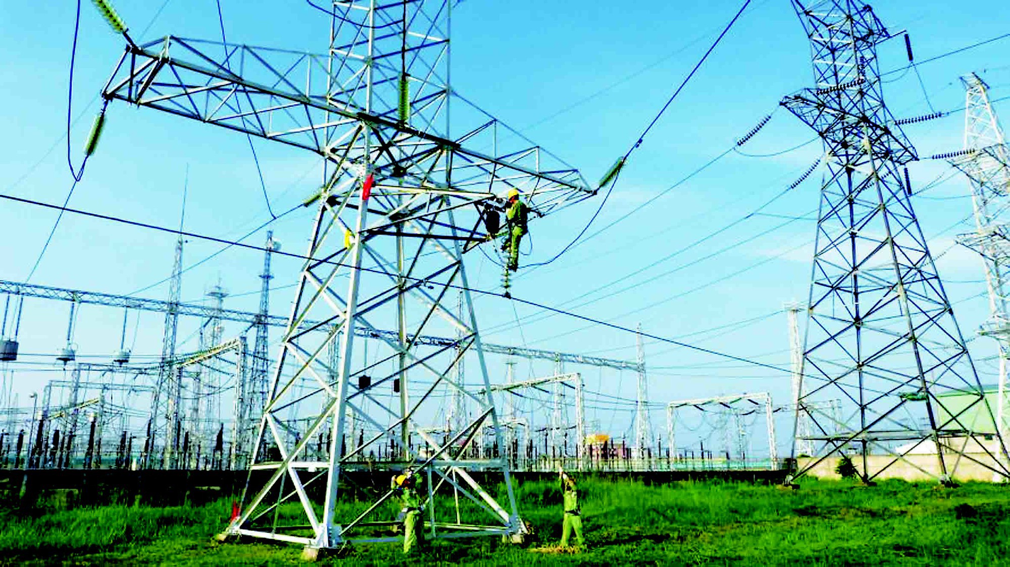 Dự án đường dây 220 KV Nha Trang - Tháp Chàm, theo kế hoạch sẽ đóng điện vào tháng 12/2019. 