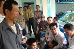 Trong năm 2009 nhiều lao động đã phải về nước trước thời hạn.