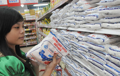 Trên thị trường đường tinh luyện đang được bán với giá 21.000- 22.000 đồng/kg.