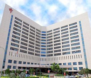 Một bệnh viện tại Singapore.