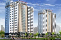 Phối cảnh tổng thể dự án 584 Lilama SHB Building.