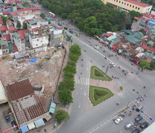 Năm 2008 là năm đầu tiên giá nhà đất liên tục sụt giảm.