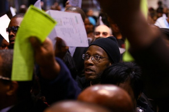 Thất nghiệp tăng cao khiến nguồn thu của Mỹ giảm mạnh - Ảnh: Getty.