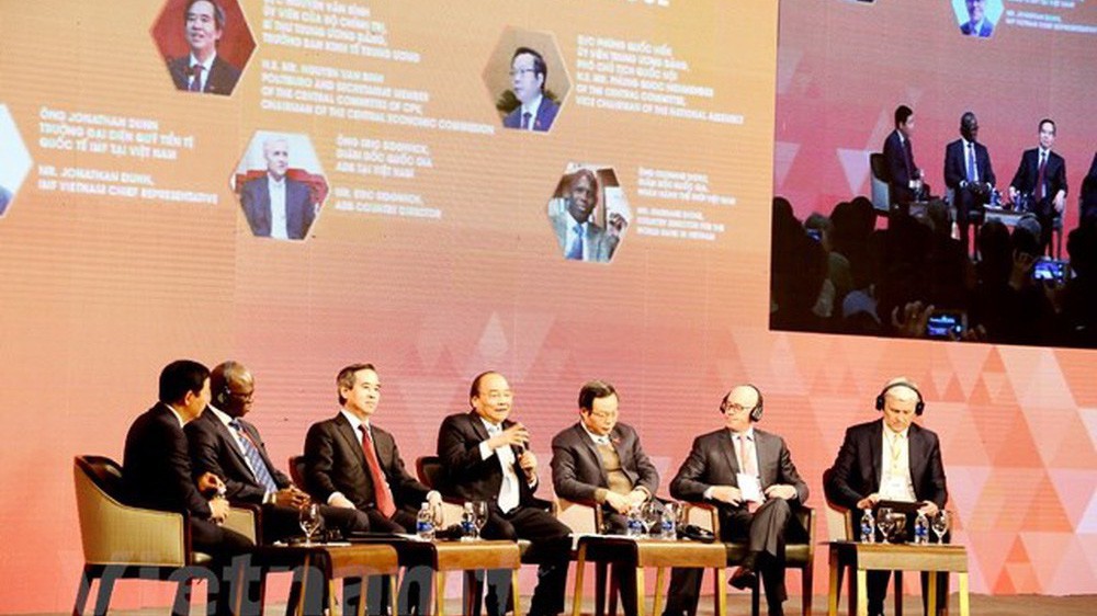 Diễn đàn Kinh tế Việt Nam năm 2018 - Ảnh: TTXVN.