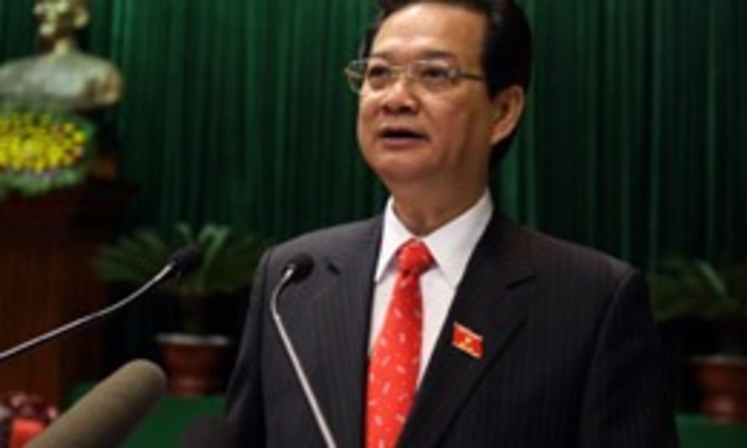 Thủ tướng trả lời chất vấn trực tiếp tại Quốc hội sáng nay - Ảnh: Lưu Quang Phổ.