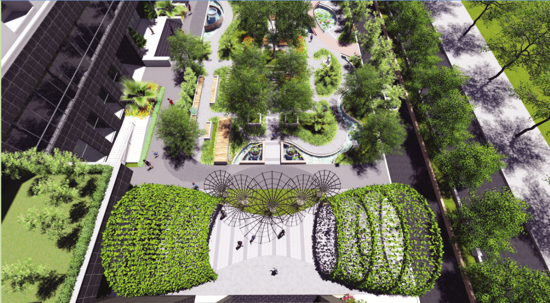 EcoLife Tây Hồ có 600 căn hộ, trong đó có 4 căn penthouse.