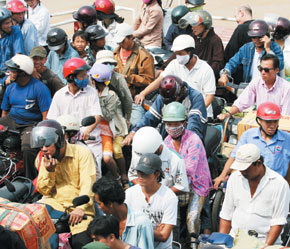 Làm sao để hạn chế tắc đường sẽ là nội dung thảo luận quan trọng trong khuôn khổ Viet Traffic 2008.