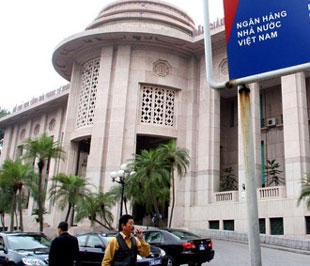 Trụ sở Ngân hàng Nhà nước - Ảnh: Việt Tuấn.