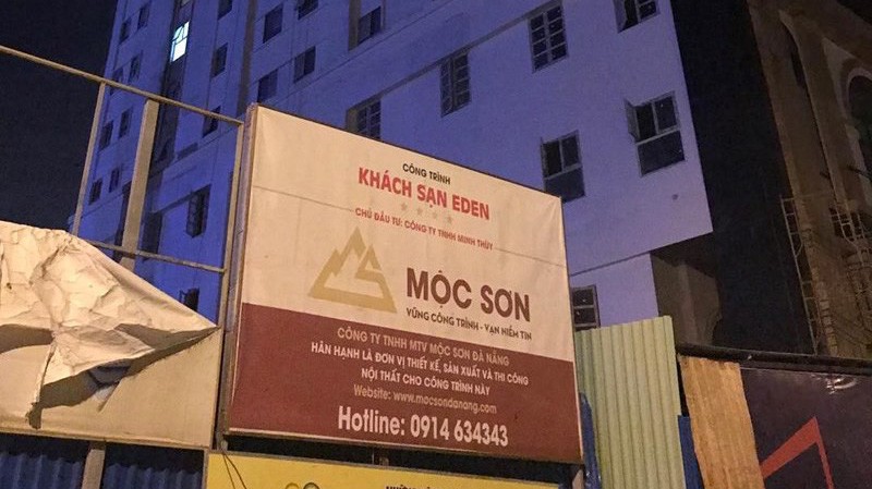 Theo giấy phép được cấp, Eden có 96 phòng ngủ nhưng khách sạn này đã xây 225 phòng, tức vượt 129 phòng.