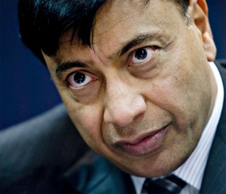 “Đại gia” ngành thép gốc Ấn Độ Lakshimi Mittal - Ảnh: Bloomberg.