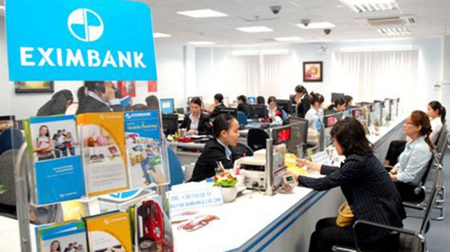 Giao dịch tại một chi nhánh Eximbank.