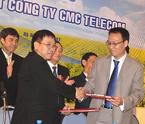 CMC Telecom và EVN Telecom trở thành đối tác chiến lược.