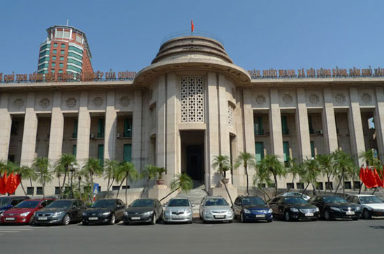 Trụ sở Ngân hàng Nhà nước - Ảnh: Đức Long.