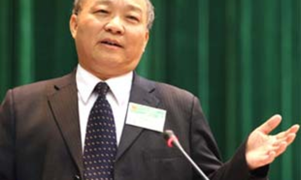 Ông Nguyễn Quốc Triệu là vị bộ trưởng hiếm hoi  không “nợ” đại biểu câu hỏi nào tại hội trường - Ảnh: VNN.