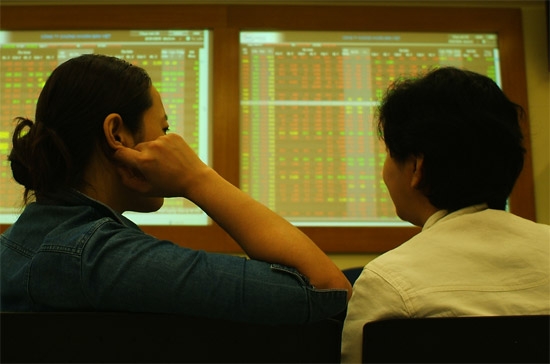 Bức tranh doanh số của các công ty chứng khoán năm 2009 đang dần hé lộ - Ảnh: Quang Liên.