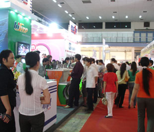 Một gian hàng tại Hanoi Expo 2008.