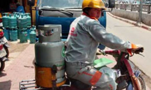 Gas tăng 14.000 đồng/bình