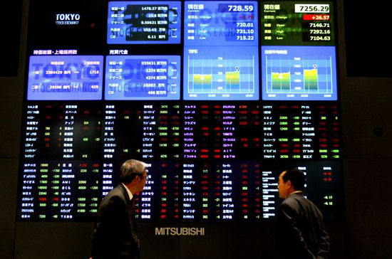 Chứng khoán châu Á giảm sâu trong phiên giao dịch 9/8.