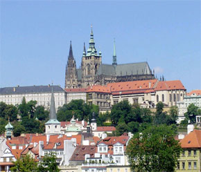 Một góc thủ đô Prague, Cộng hòa Czech.