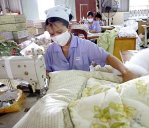 Dệt may là một trong những nhóm sản phẩm của Việt Nam có tỷ trọng xuất khẩu lớn sang Mỹ.